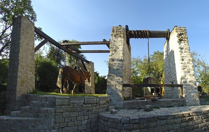Focus sur le patrimoine industriel : le treuil de la carrière Auboin, Treuil de la carrière Auboin, Châtillon