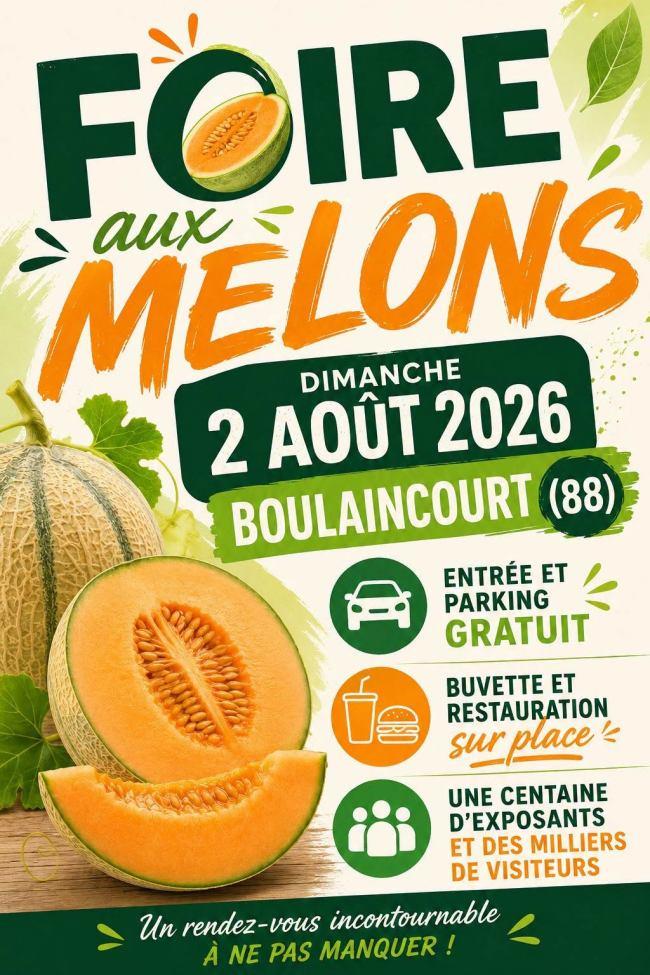Foire aux melons  Boulaincourt