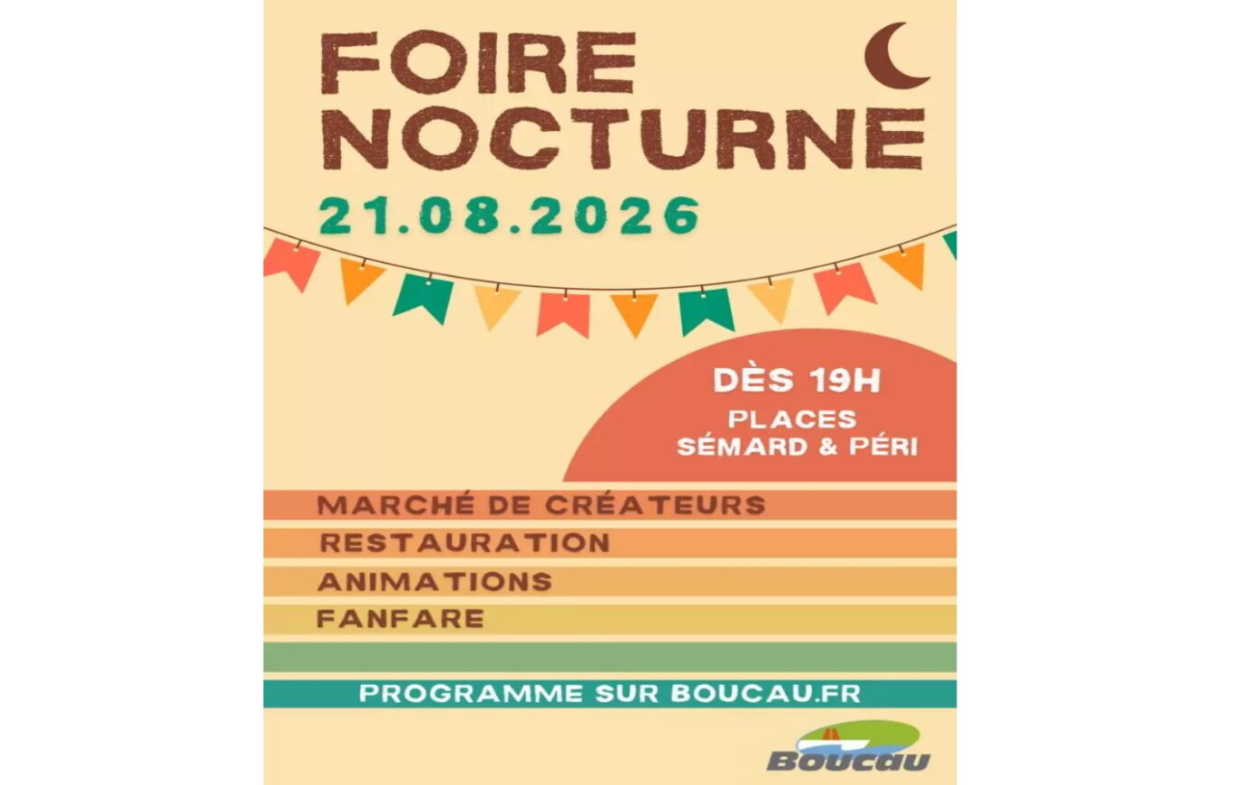 FOIRE NOCTURNE  Boucau