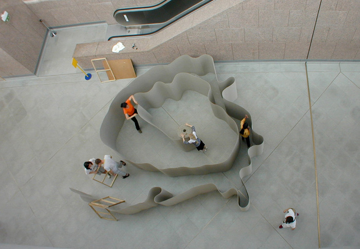 Forme déambulatoire au MAMCS Musée d'art moderne et contemporain de Strasbourg Strasbourg