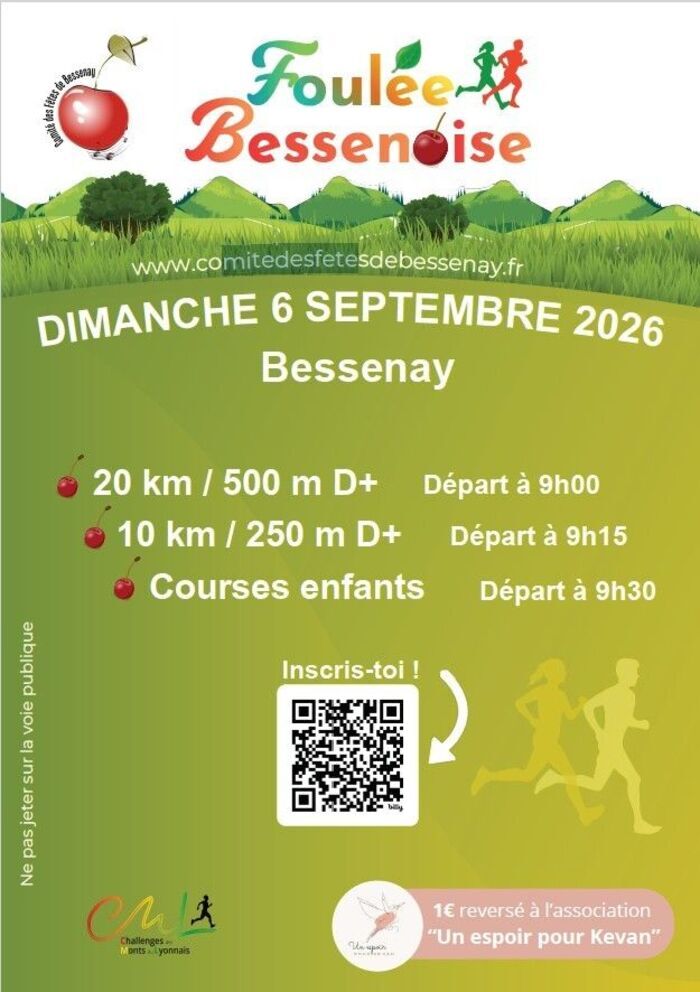 Foulée Bessenoise 2026, Place du Marché, Bessenay