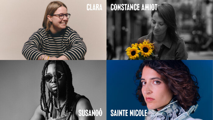 French V.I.P. : Clara + Constance Amiot + Susanoô + Sainte Nicole, Le Train Théâtre, Portes-lès-Valence
