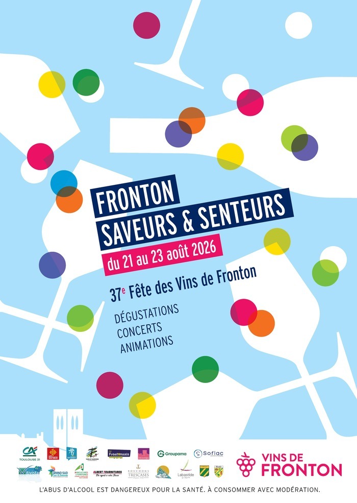 Fronton Saveurs et Senteurs, Esplanade Pierre Campech, Fronton