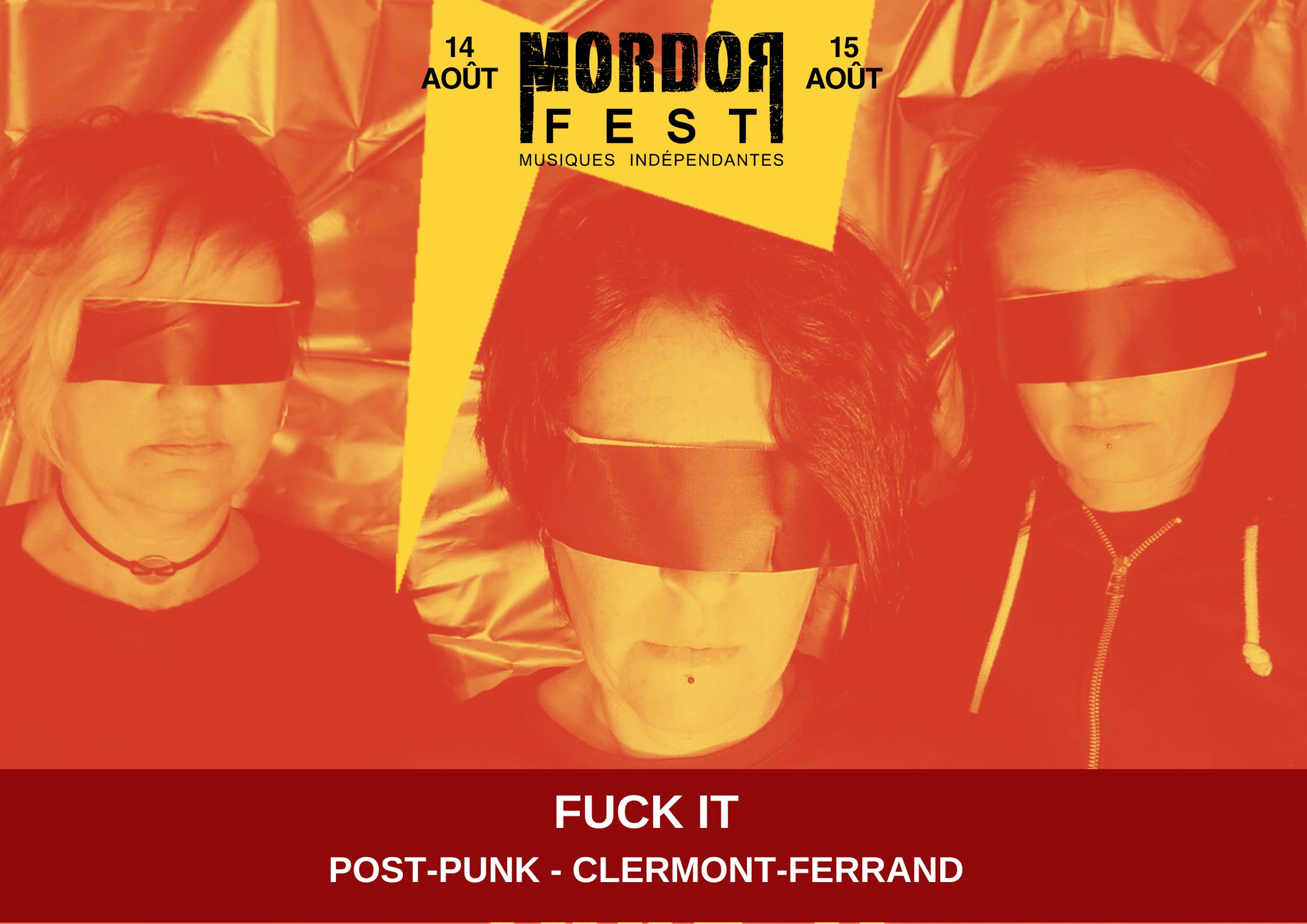 FUCK IT EN CONCERT Nasbinals 2026-08-15