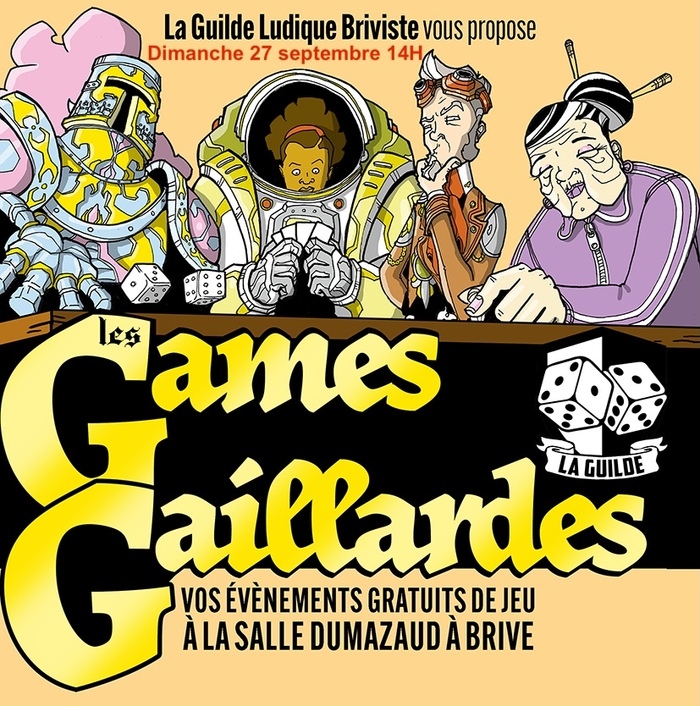 Games Gaillardes n° 80 Salle Dumazaud Brive-la-Gaillarde