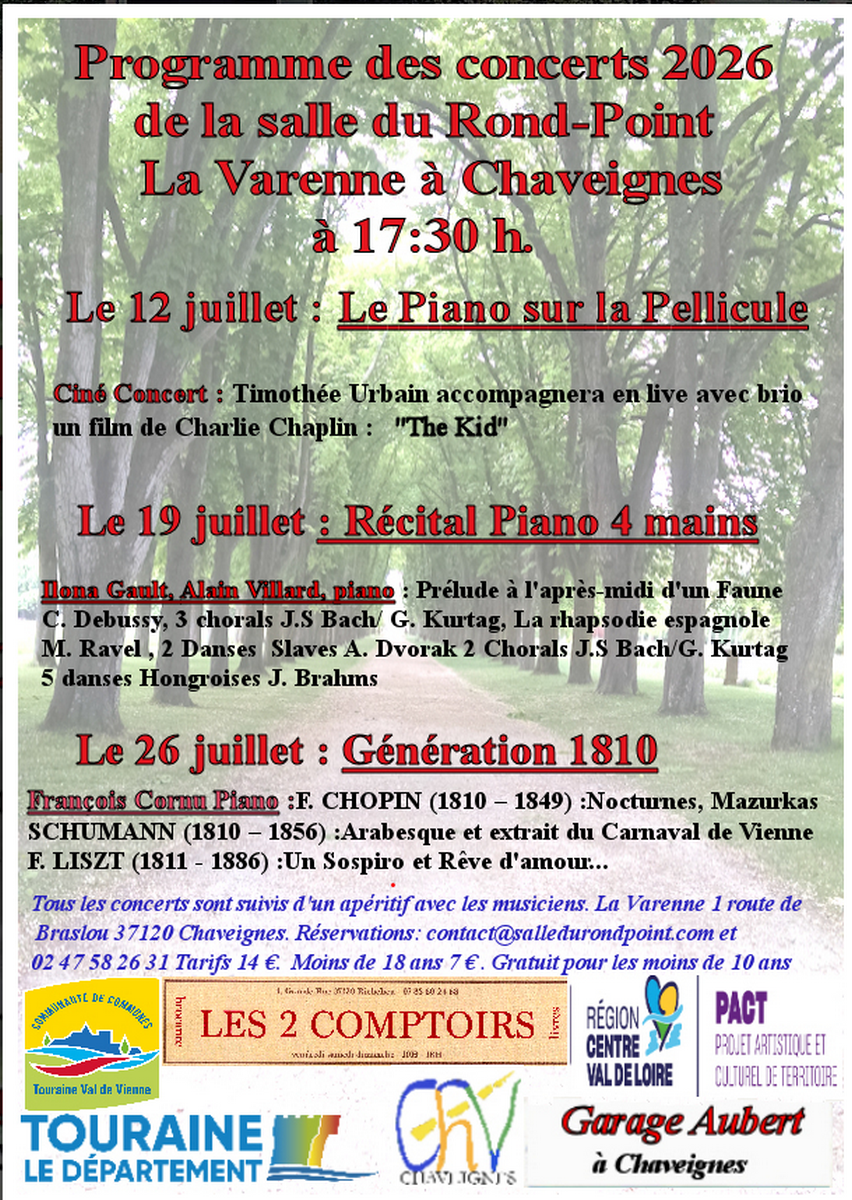 Génération 1810 Les dimanches du Rond-Point Chaveignes