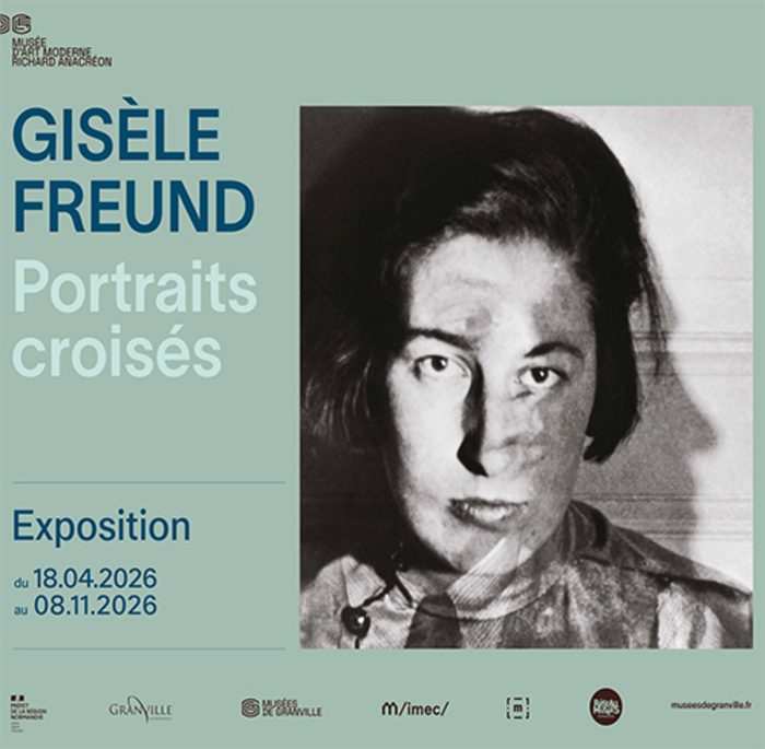 Gisèle Freund, portraits croisés, Musée d’art moderne Richard Anacréon, Granville
