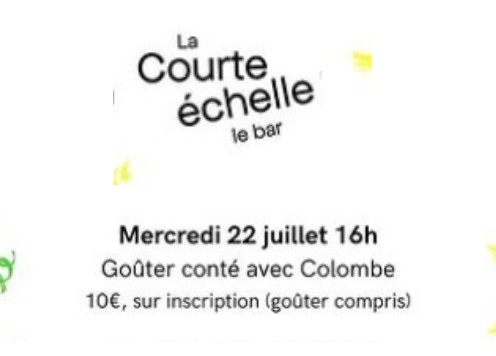 Goûter conté avec Colombe  Saint-Amand-Montrond
