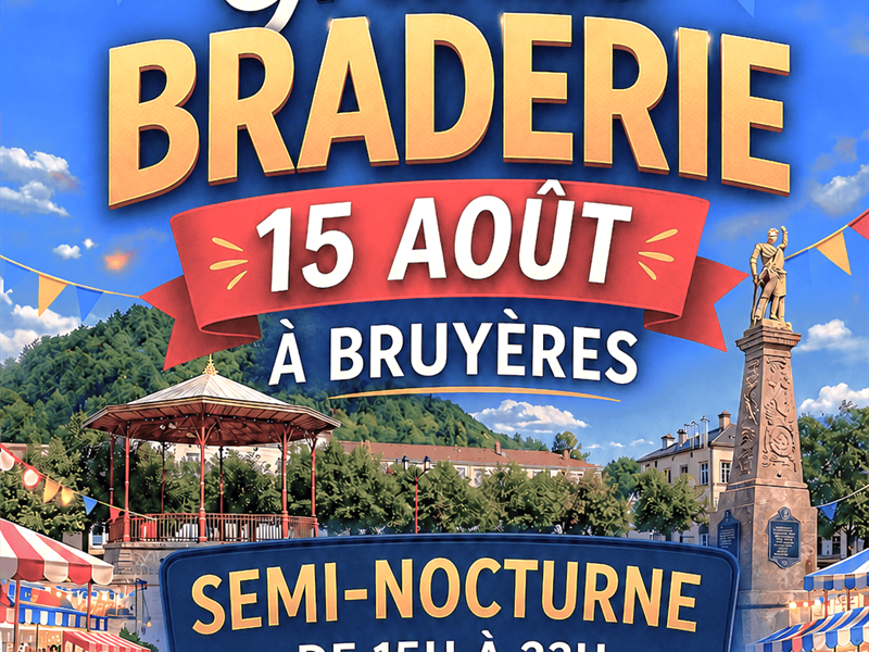 Grande Braderie Bruyères
