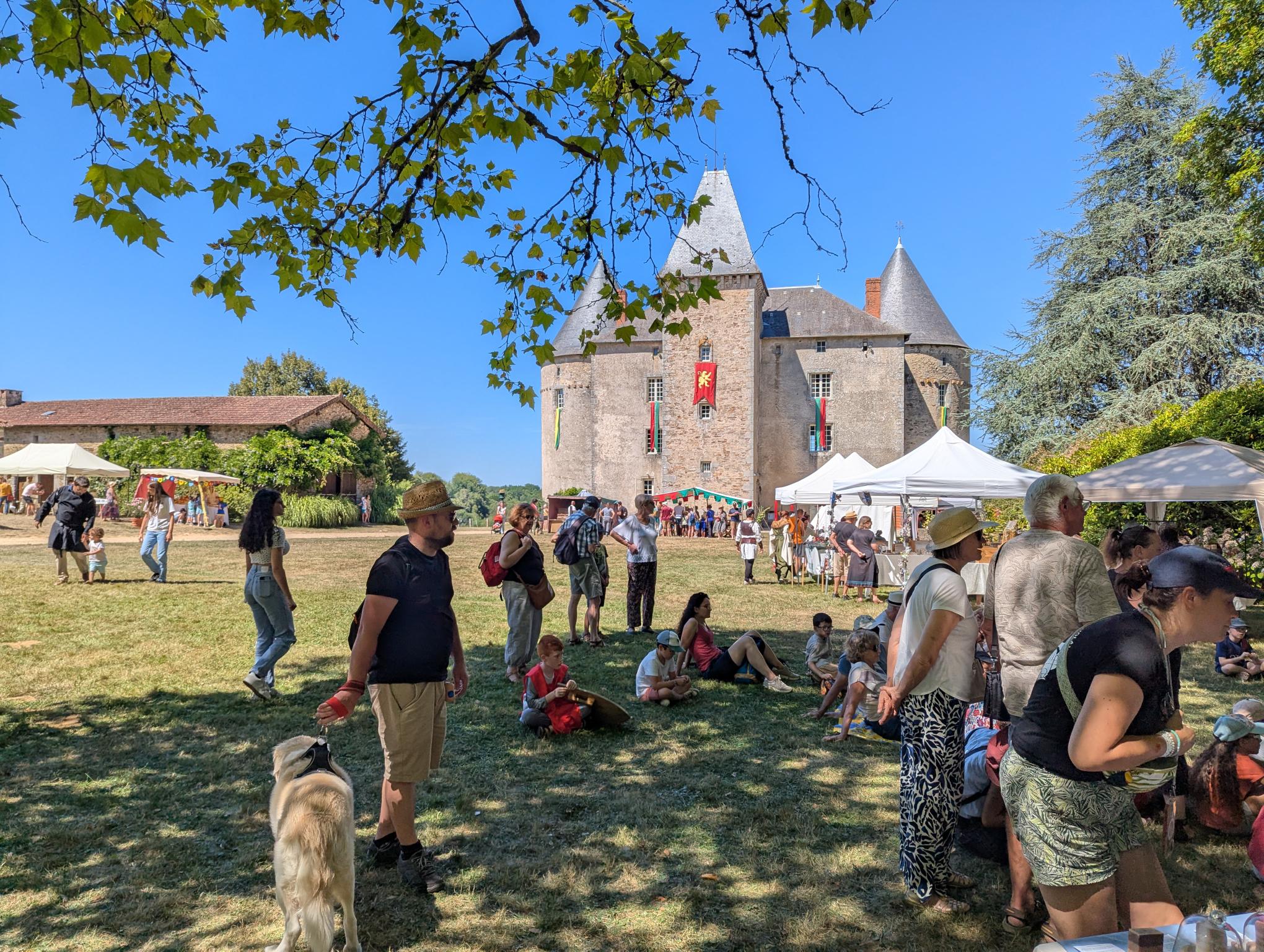 Grande Fête Médiévale au Château de Brie Château de Brie Champagnac-la-Rivière
