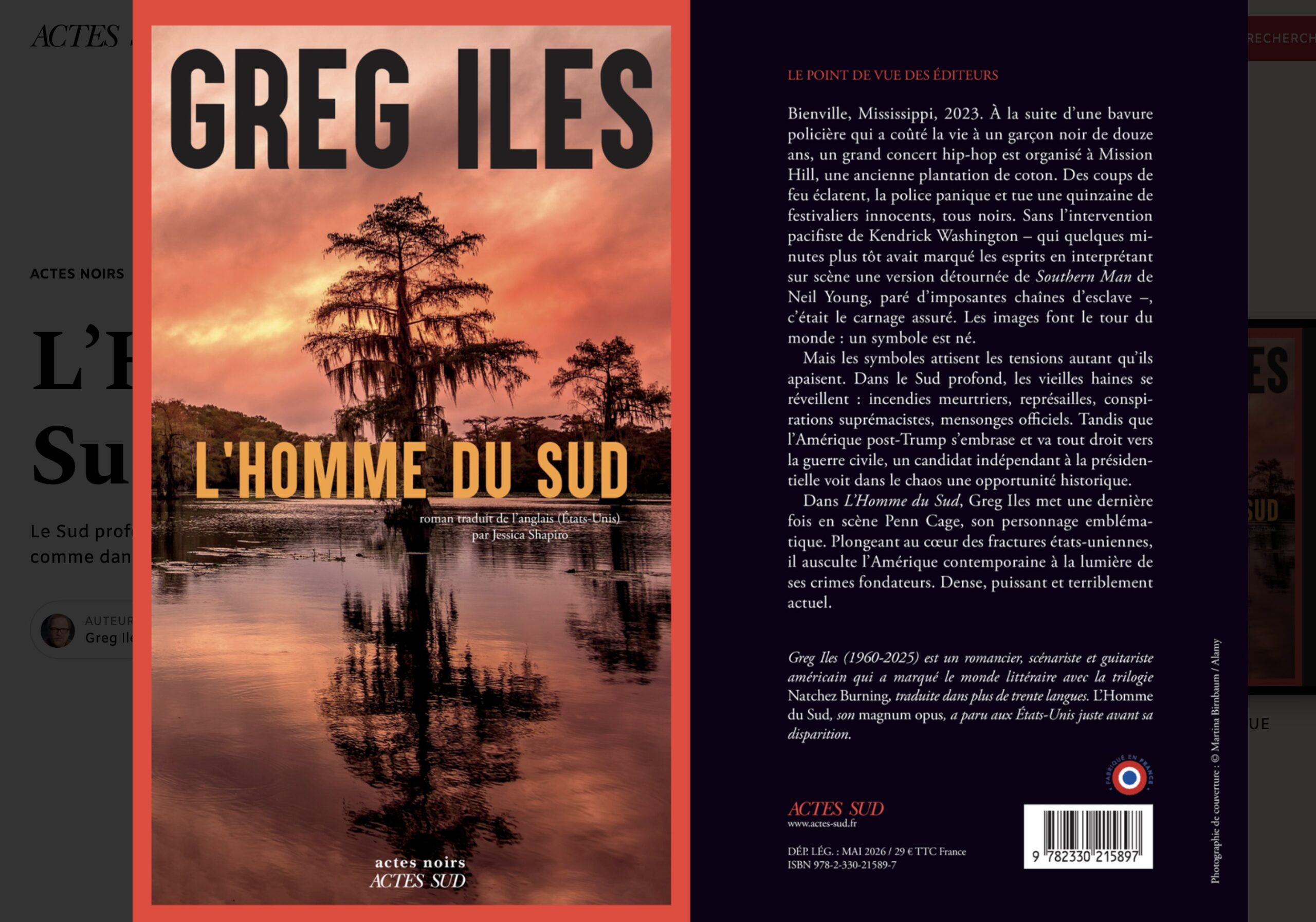 greg iles homme sud
