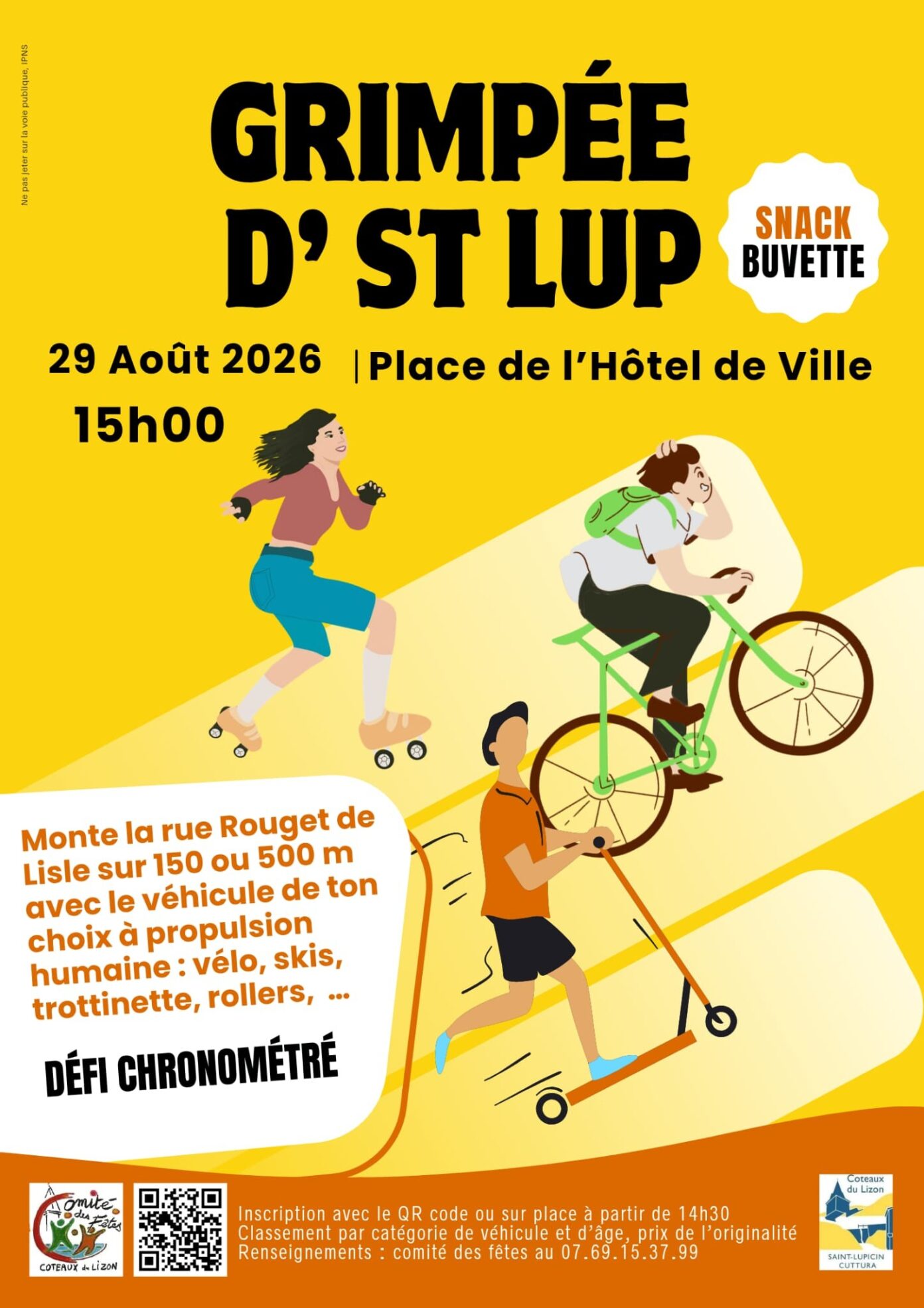 Grimpée d’st Lup Saint-Claude