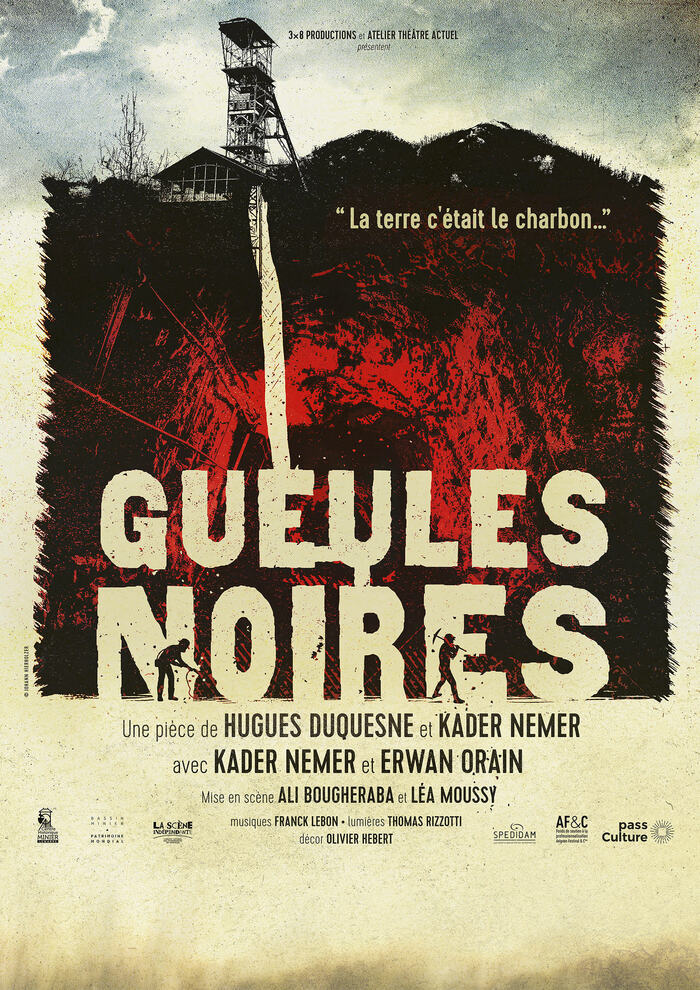 Gueules Noires, Espace Charles Vanel, Lagny-sur-Marne