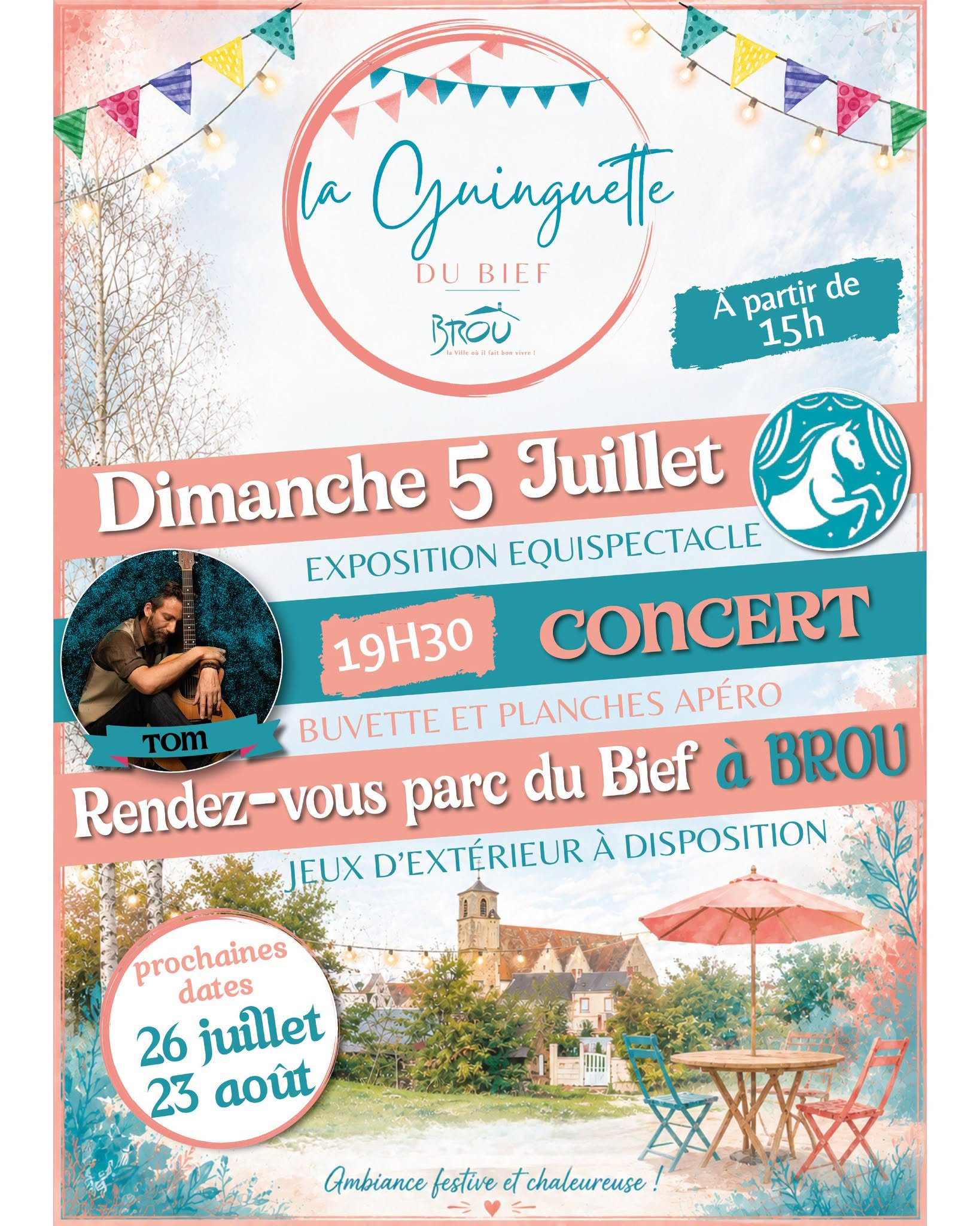 Guinguette du Bief Parc du Bief Brou 2026-07-26