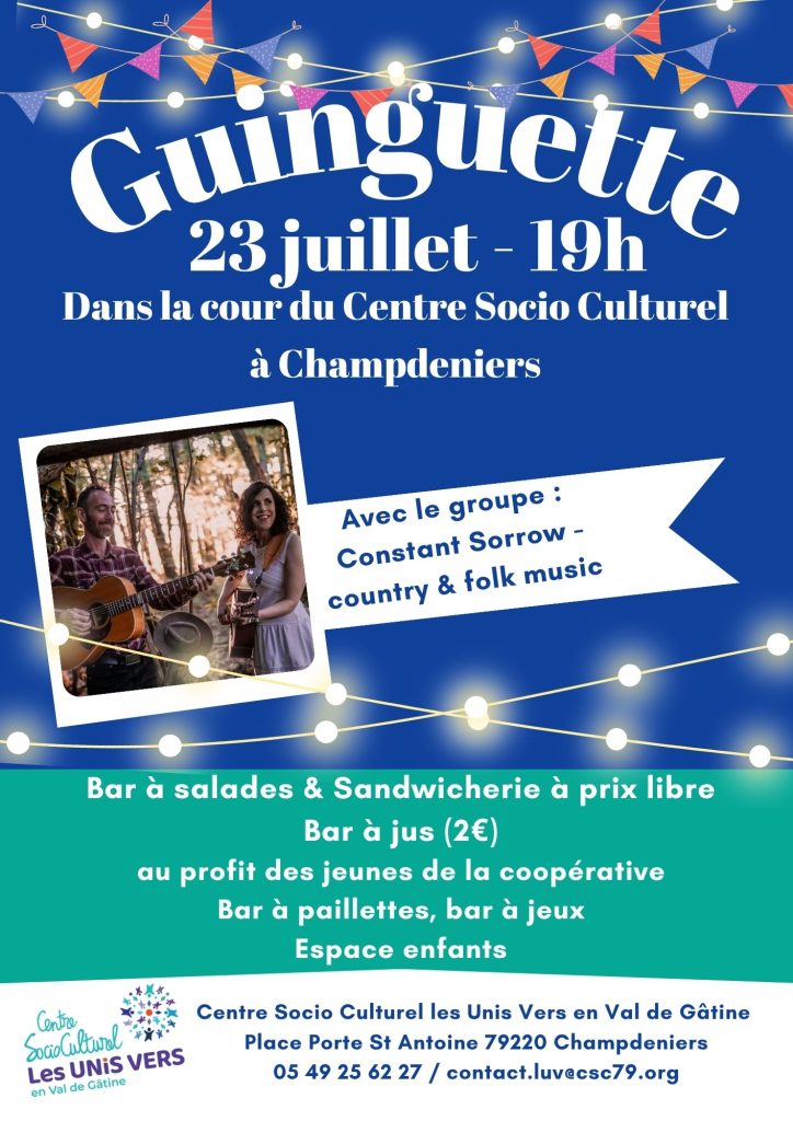 Guinguette du CSC Place Porte Saint-Antoine Champdeniers