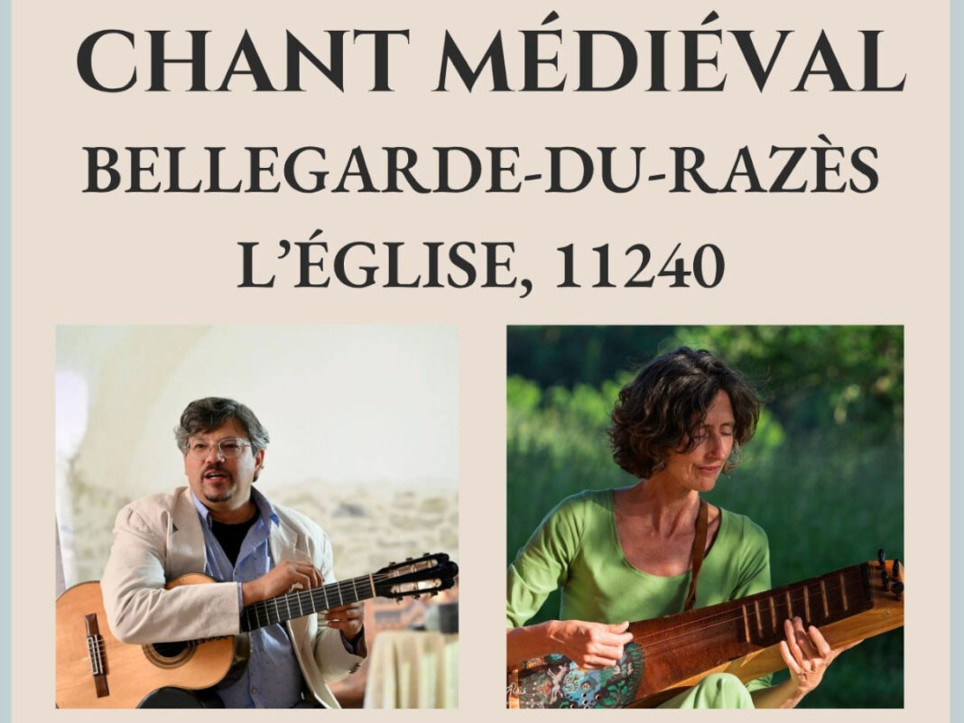 GUITARE ET CHANT MÉDIÉVAL  Bellegarde-du-Razès