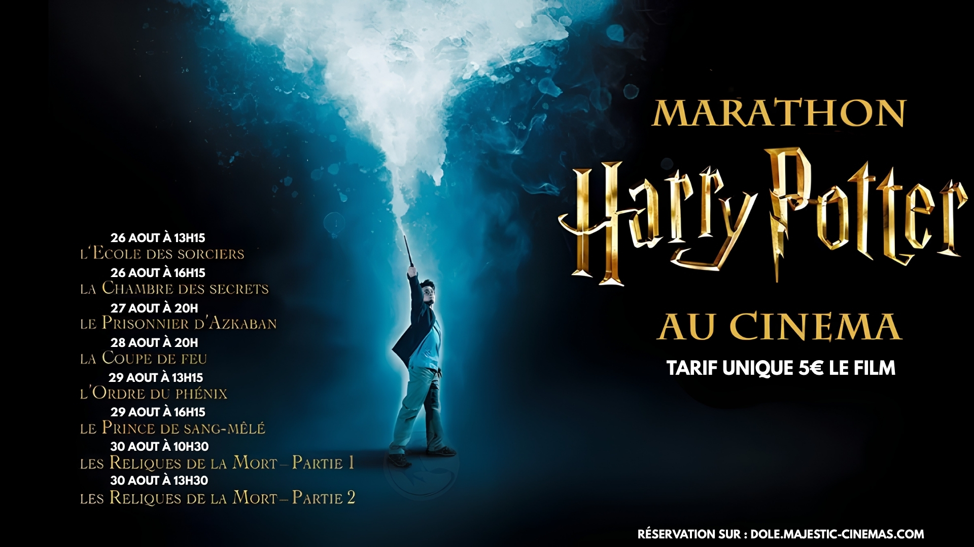 Harry Potter Le marathon 1 rue du Général Béthouart Dole 2026-08-26