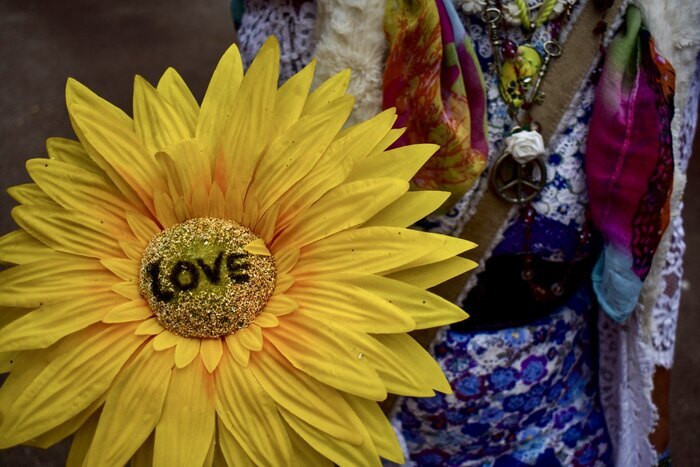 Hippies, Le Moulin Jaune, Crécy-la-Chapelle