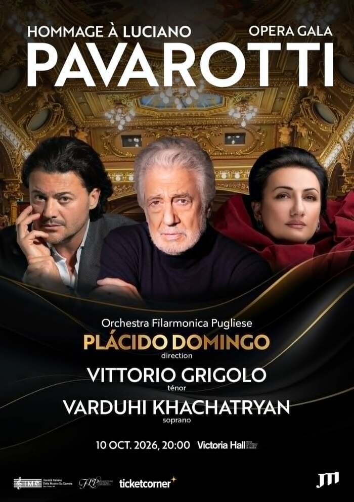 Hommage à Luciano Pavarotti – Gala d’opéra, Victoria Hall, Genève