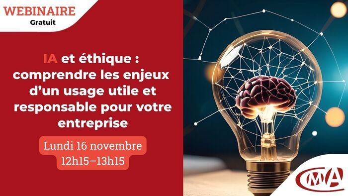 IA et éthique : comprendre les enjeux d’un usage utile et responsable pour votre entreprise, Visioconférence, Paris