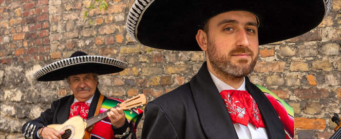 iLOS MARIACHIS! · Aramis Monroy, Hélio Monroy, Nelson Gómez & solistes GECA, Théâtre de Carouge, Carouge
