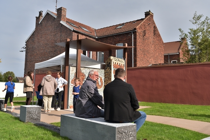 Inauguration officielle du square Rémy Callot Square Rémy Callot Carvin