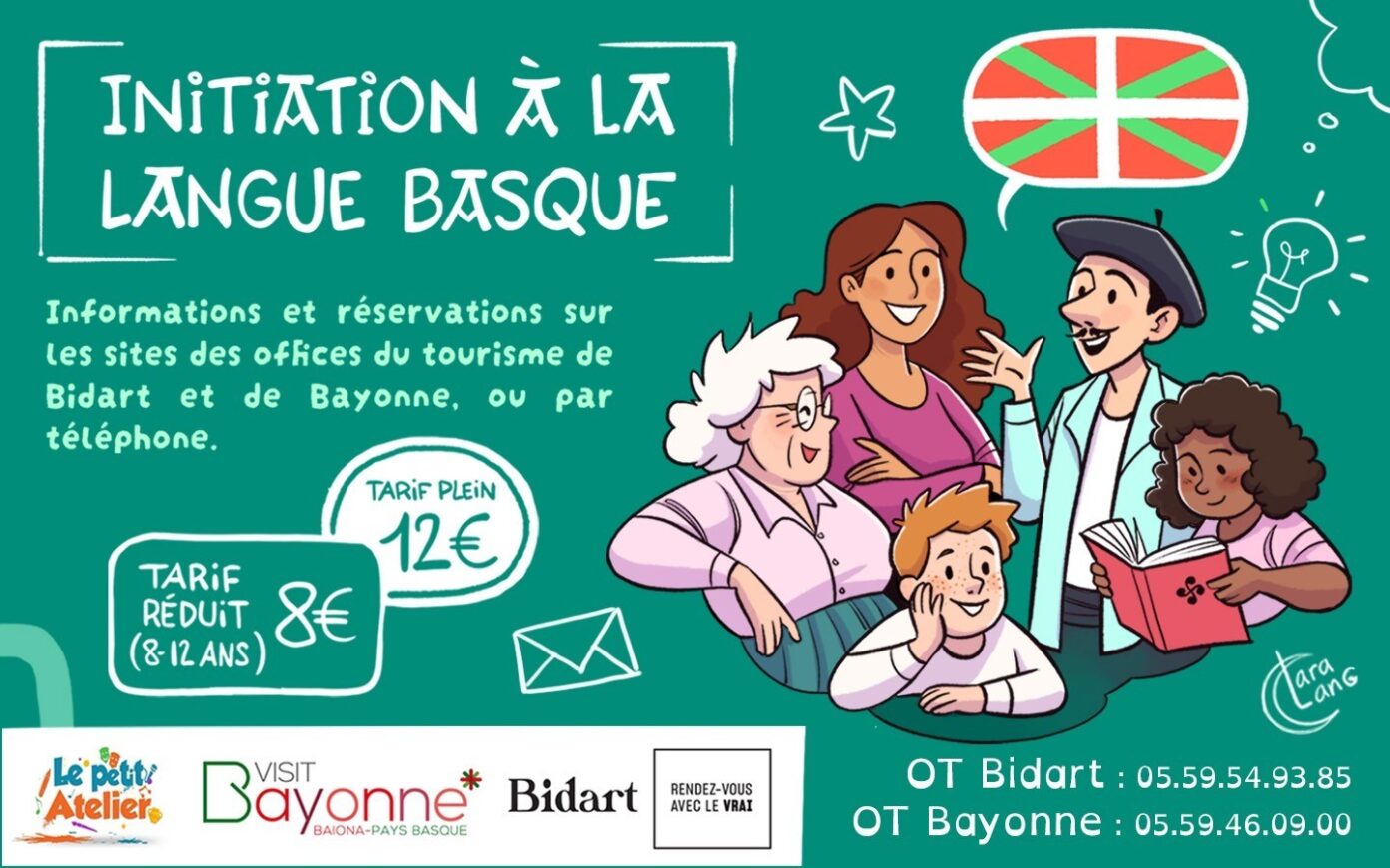 Initiation à la langue basque à l’Office de Tourisme de Bayonne Bayonne