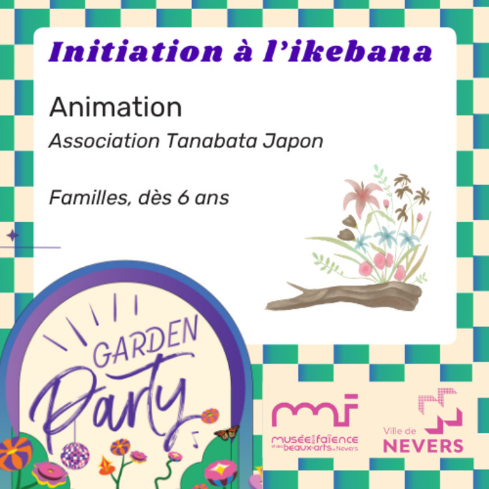 Initiation à l'ikebana Musée de la Faïence et des Beaux-Arts Nevers