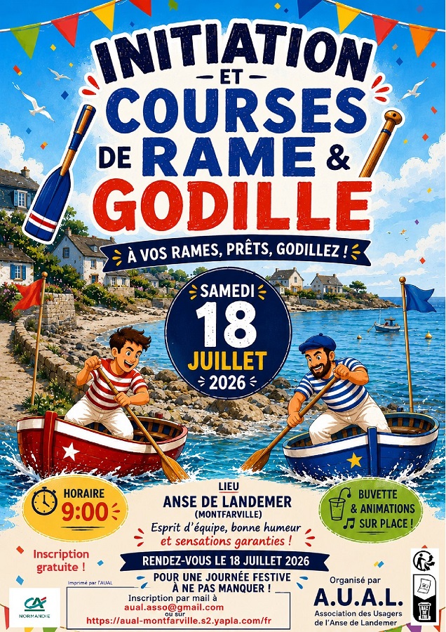 Initiation et Courses de Rame et Godille Montfarville