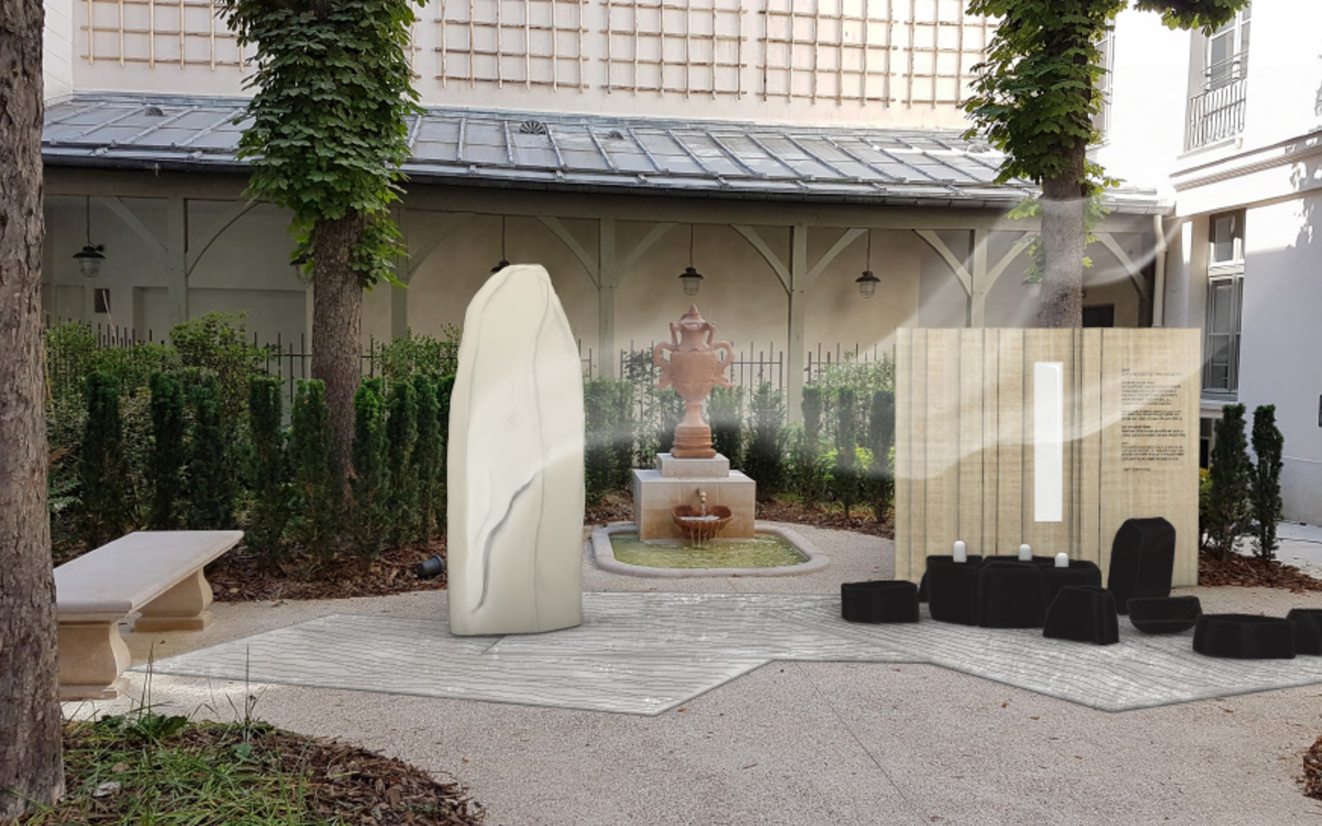 Installation olfactive dans le jardin Maison de Victor Hugo PARIS