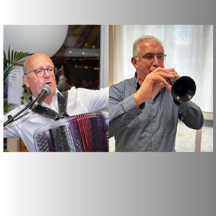 Instant musical avec le duo PIERRICK & RENÉ, Jardin de l’EHPAD André Rochefort, Le Pouliguen