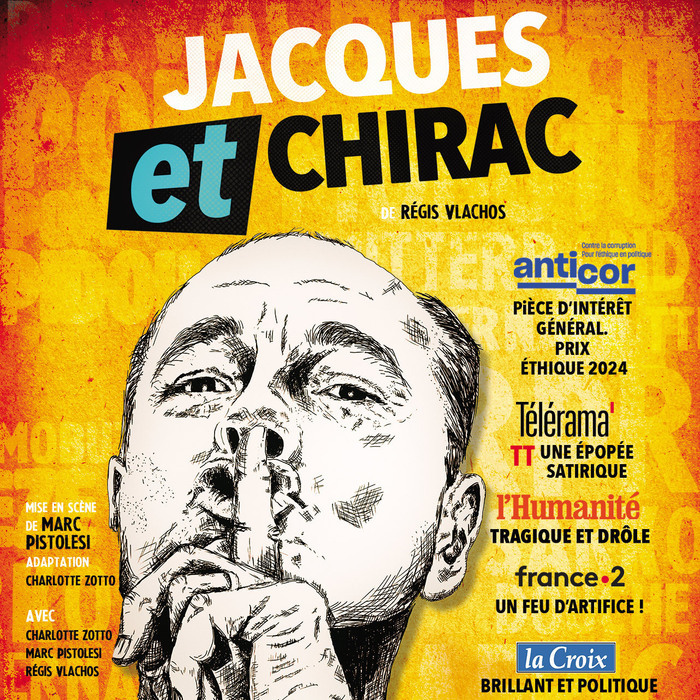 JACQUES ET CHIRAC Théâtre 100 Noms Nantes