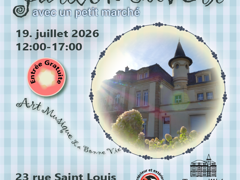 Jardin ouvert et petit marché Longwy