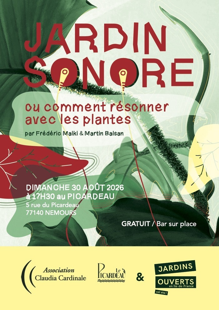 Jardin sonore, Le Picardeau – Fondazione Claudia Cardinale, Nemours