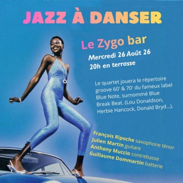 JAZZ A DANSER-4TET de François Ripoche ZYGO BAR Nantes