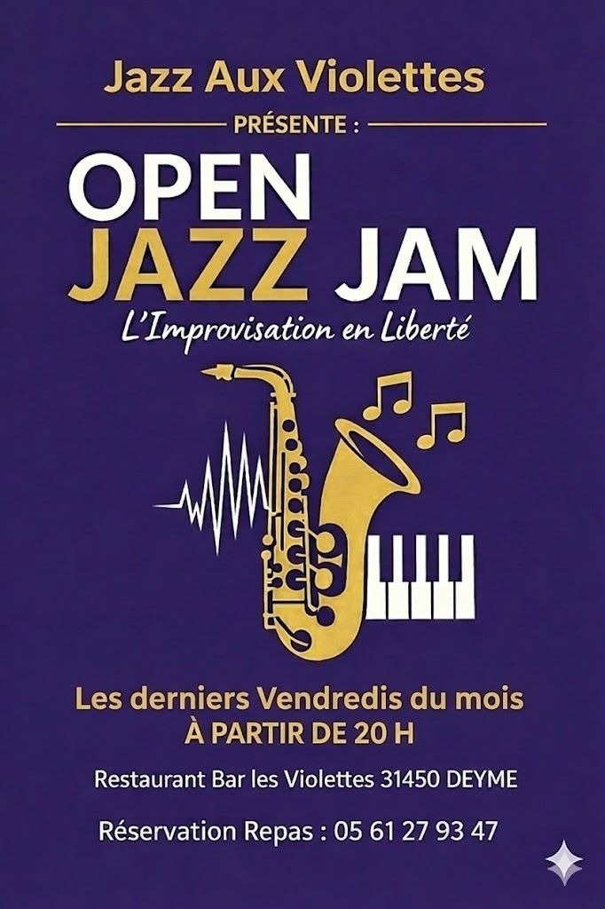 JAZZ AUX VIOLETTES Restaurant Bar Les Violettes Deyme