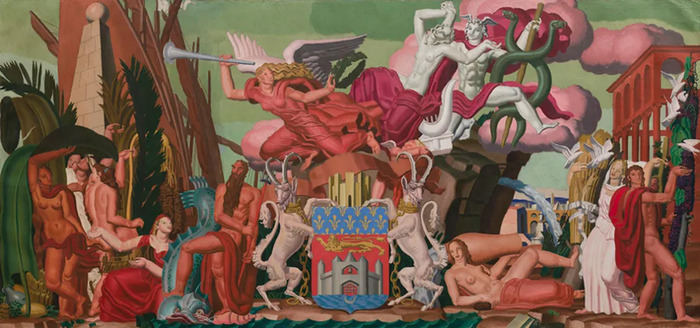 Jean Dupas, de l’Arcadie aux grands décors, Bibliothèque Mériadeck, Bordeaux