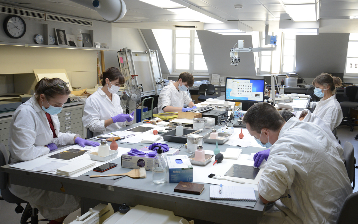 JEP 2026 : Visites de l'atelier de restauration de photographies Département pour la préservation de la photographie  Paris