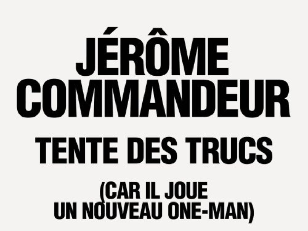 JÉRÔME COMMANDEUR TENTE DES TRUCS 6 Rue Courtejaire Carcassonne 2027-03-26