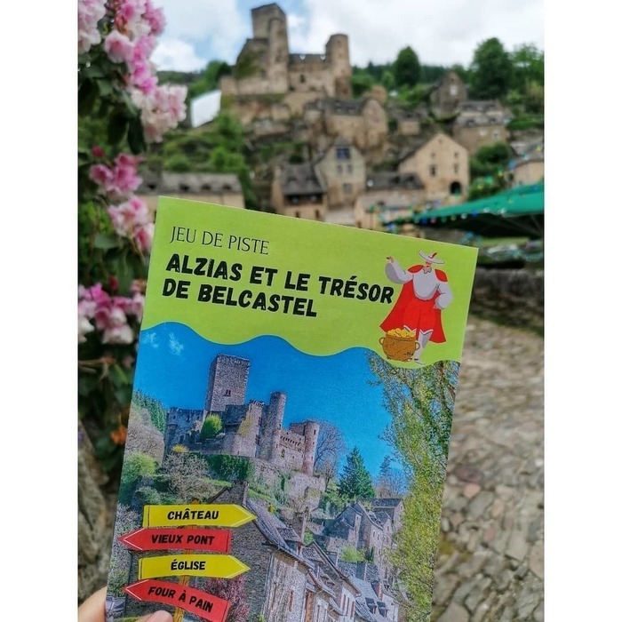 Jeu de piste au village de Belcastel, Village de Belcastel, Belcastel