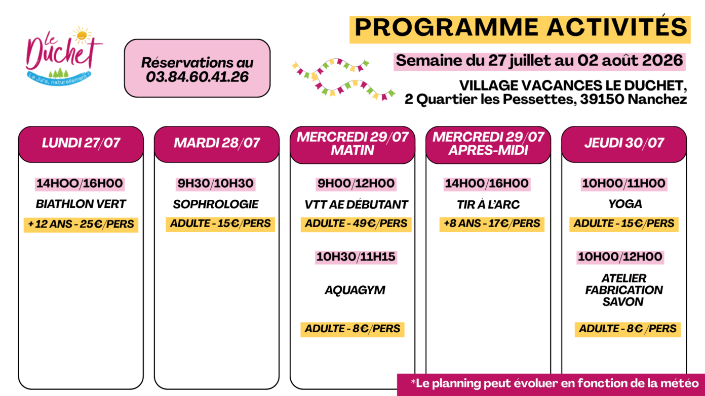 Jeudi au Duchet Yoga et atelier fabrication de savon Village vacances Le Duchet Nanchez