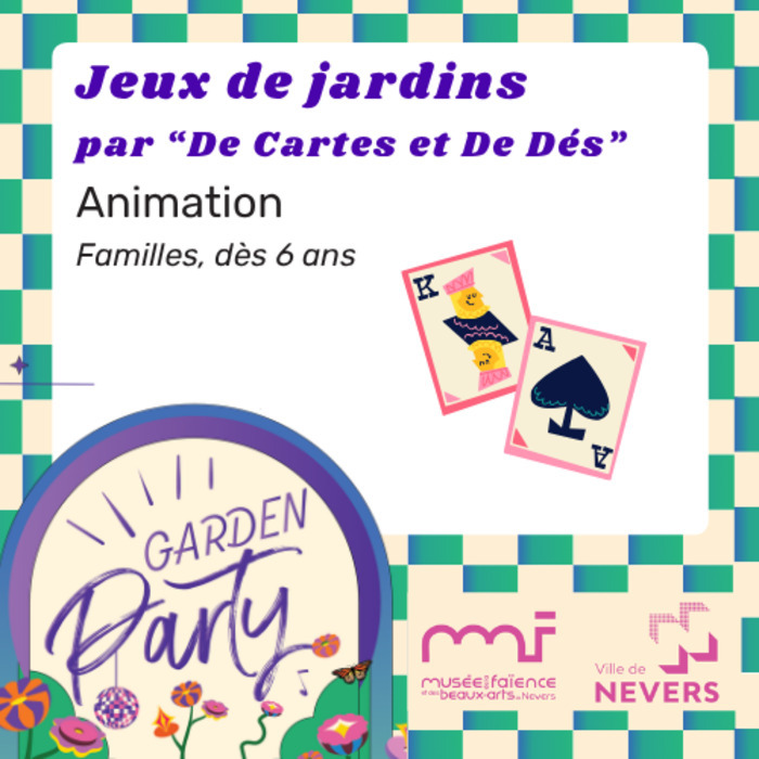 Jeux de jardins, Musée de la Faïence et des Beaux-Arts, Nevers