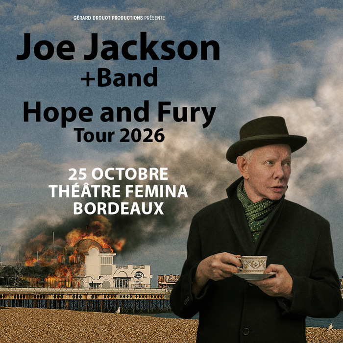 Joe Jackson, Théâtre Fémina, Bordeaux