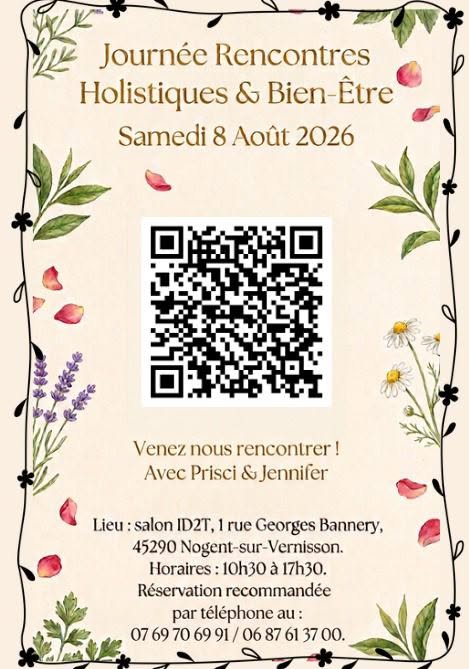 Journée de rencontres holistiques et de bien-être Nogent-sur-Vernisson