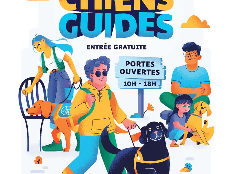 Journée des chiens guides Portes ouvertes à Woippy ! Chiens Guides de l’Est Centre d’éducation de Woippy Woippy