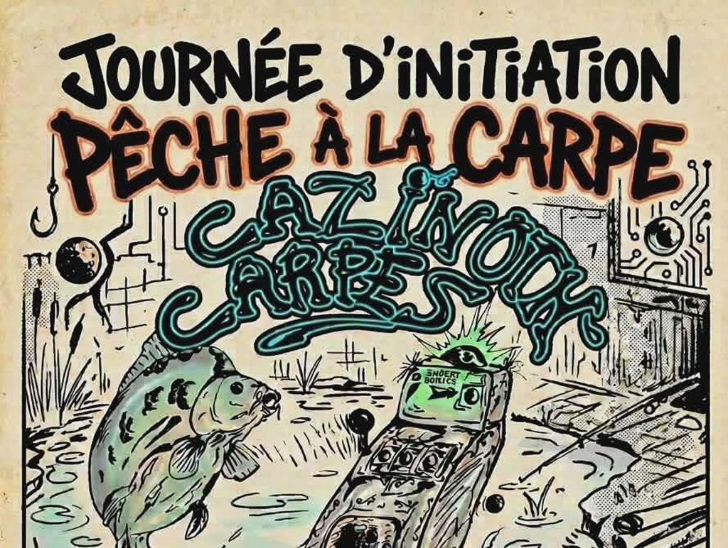 Journée d’initiation pêche à la carpe Etang de la Cazine Noth