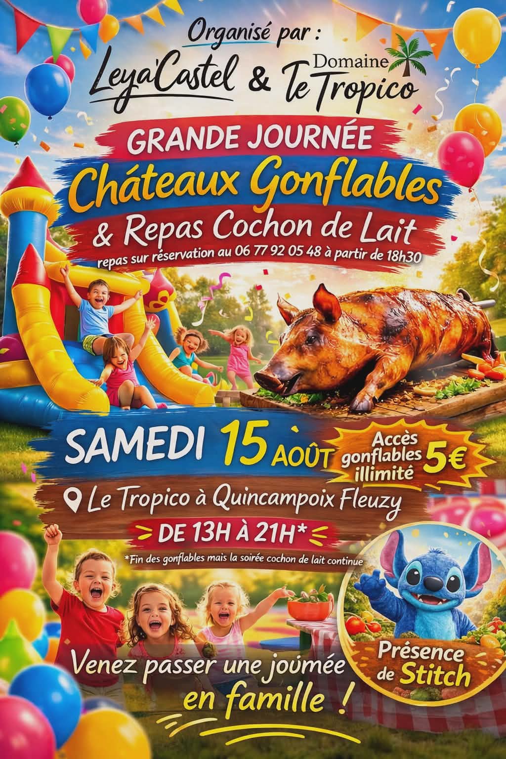 Journée Familiale du 15 Août Quincampoix-Fleuzy