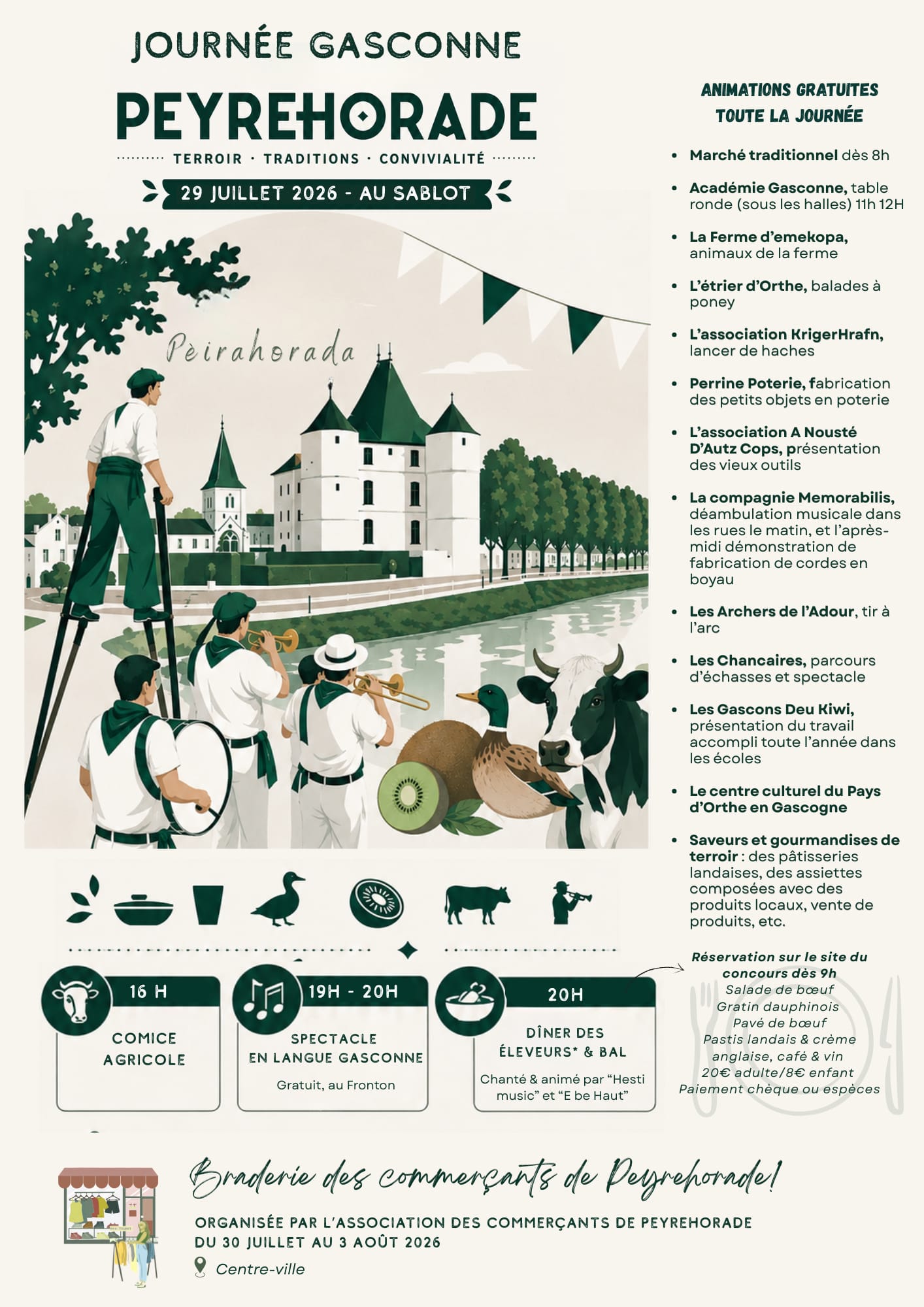 Journée Gasconne Au Sablot Peyrehorade 2026-07-29
