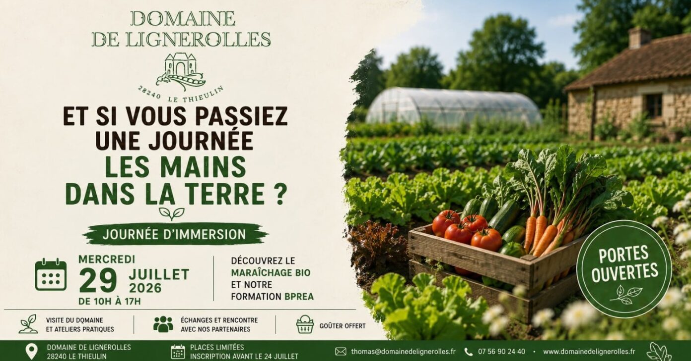 Journée portes ouvertes au Domaine de Lignerolles  Le Thieulin