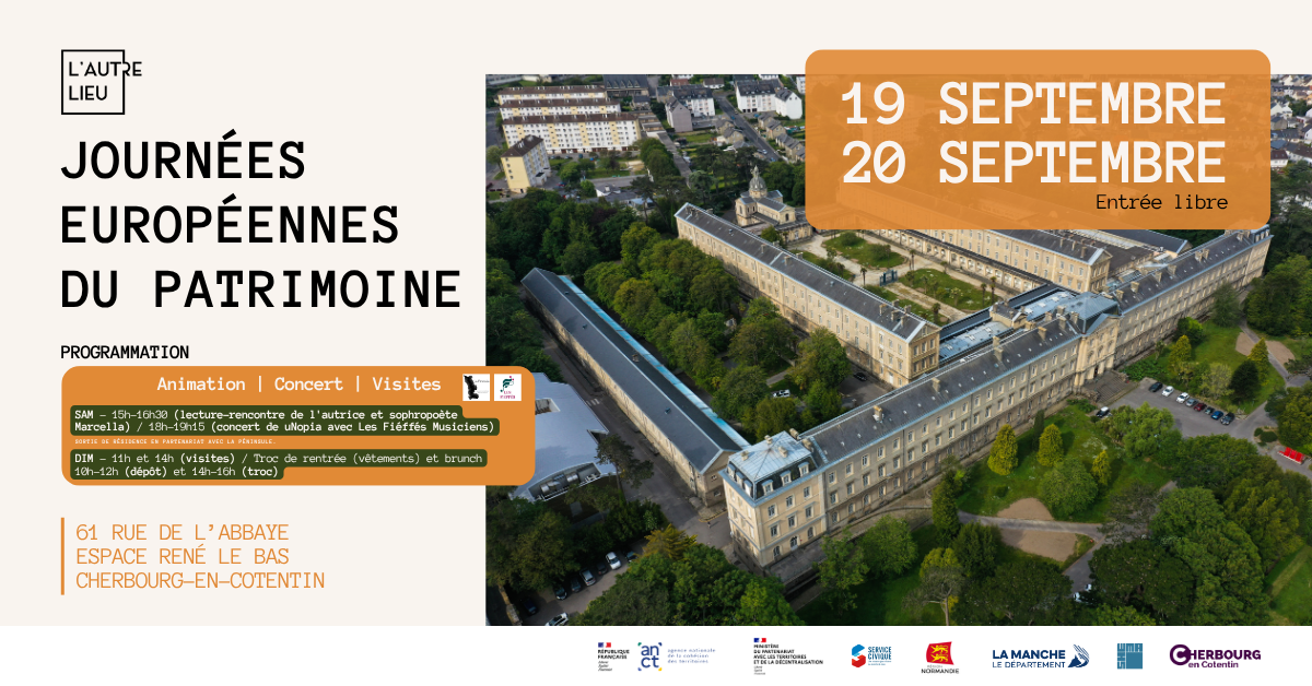 Journées Européennes du Patrimoine 2026 | Dans l’Espace René Le Bas 61 rue de L'Abbaye Cherbourg-en-Cotentin 2026-09-19